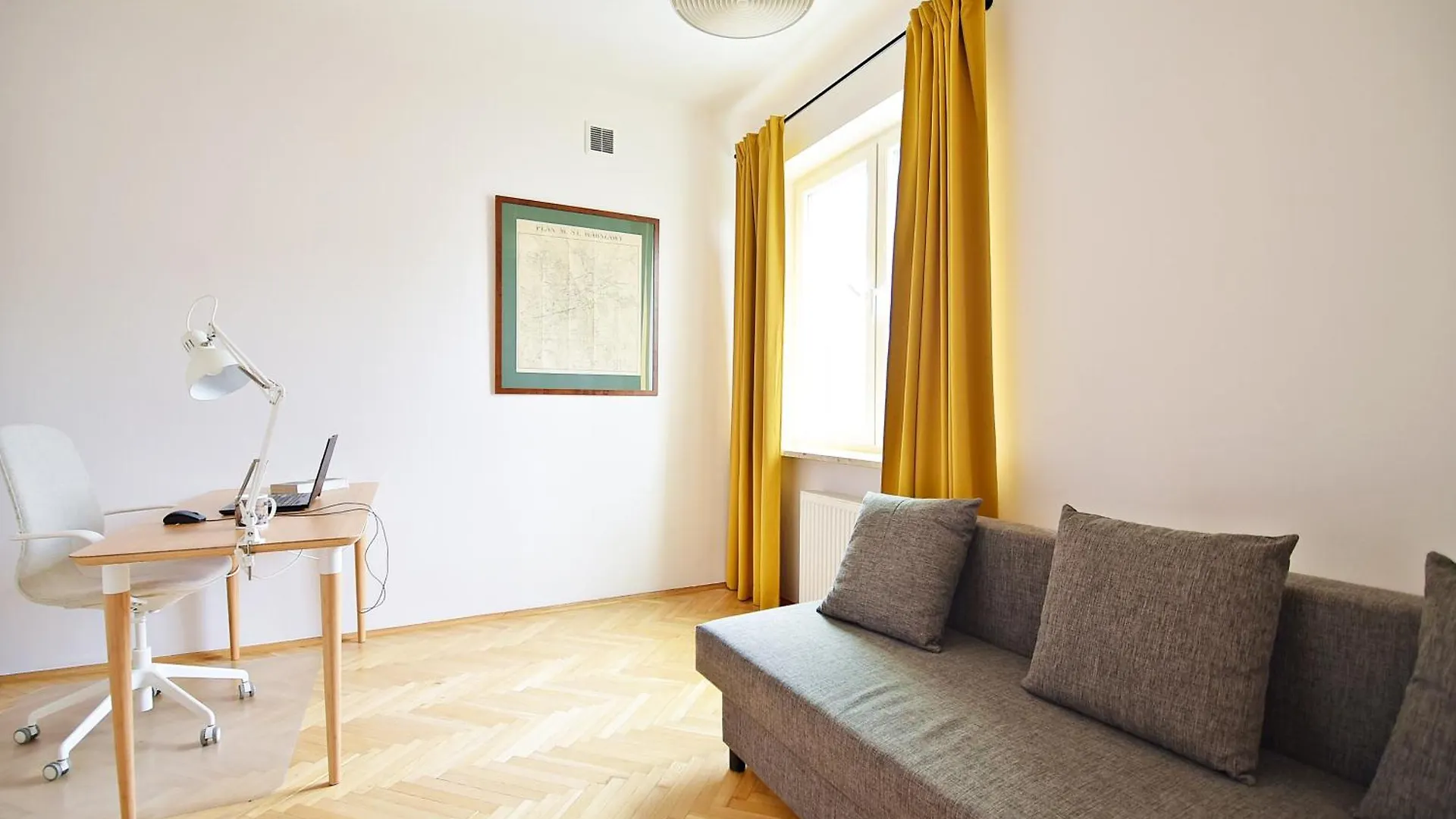 Warsaw City View Apartment - 63M2, Top Location, Workspace - By Rentujemy 0*,  Poland