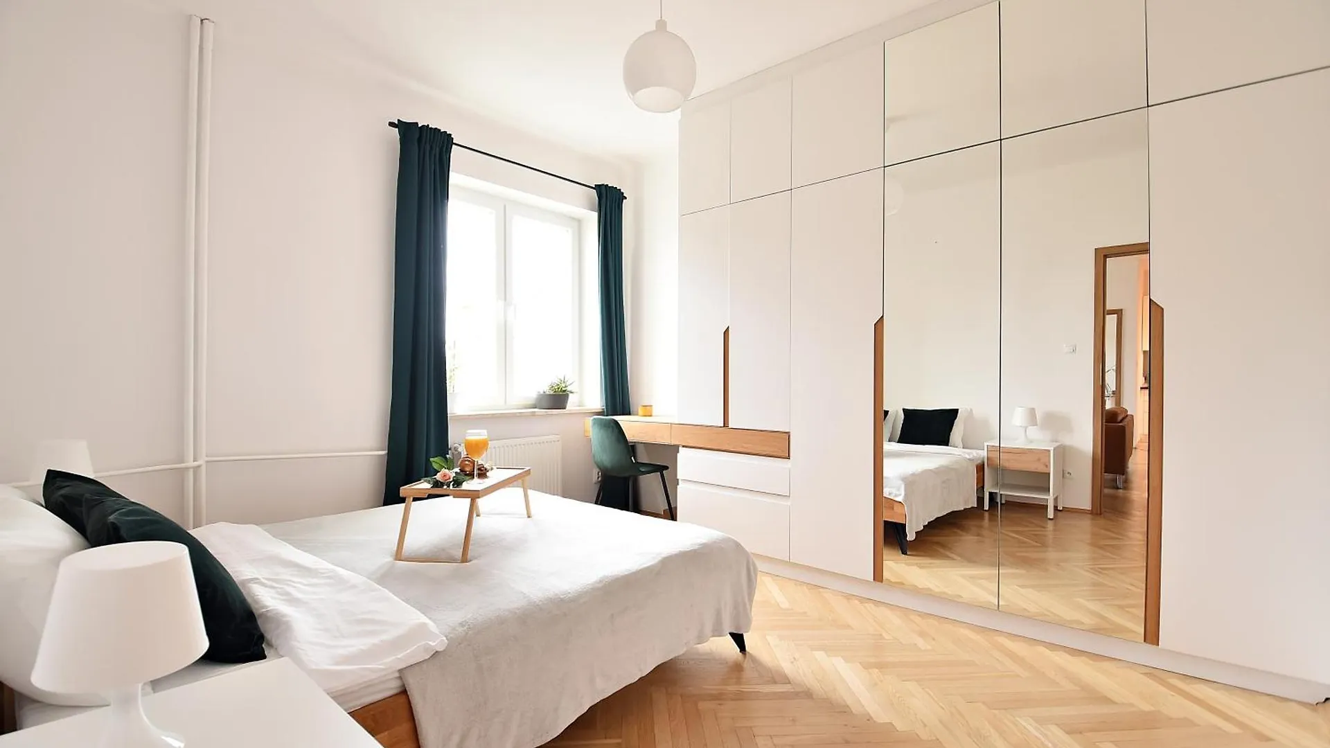 Warsaw City View Apartment - 63M2, Top Location, Workspace - By Rentujemy Poland